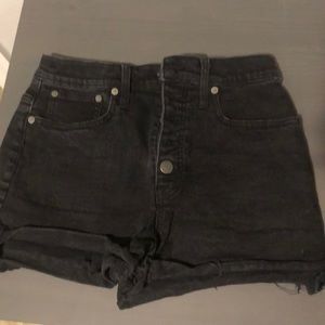 Madewell Black Shorts